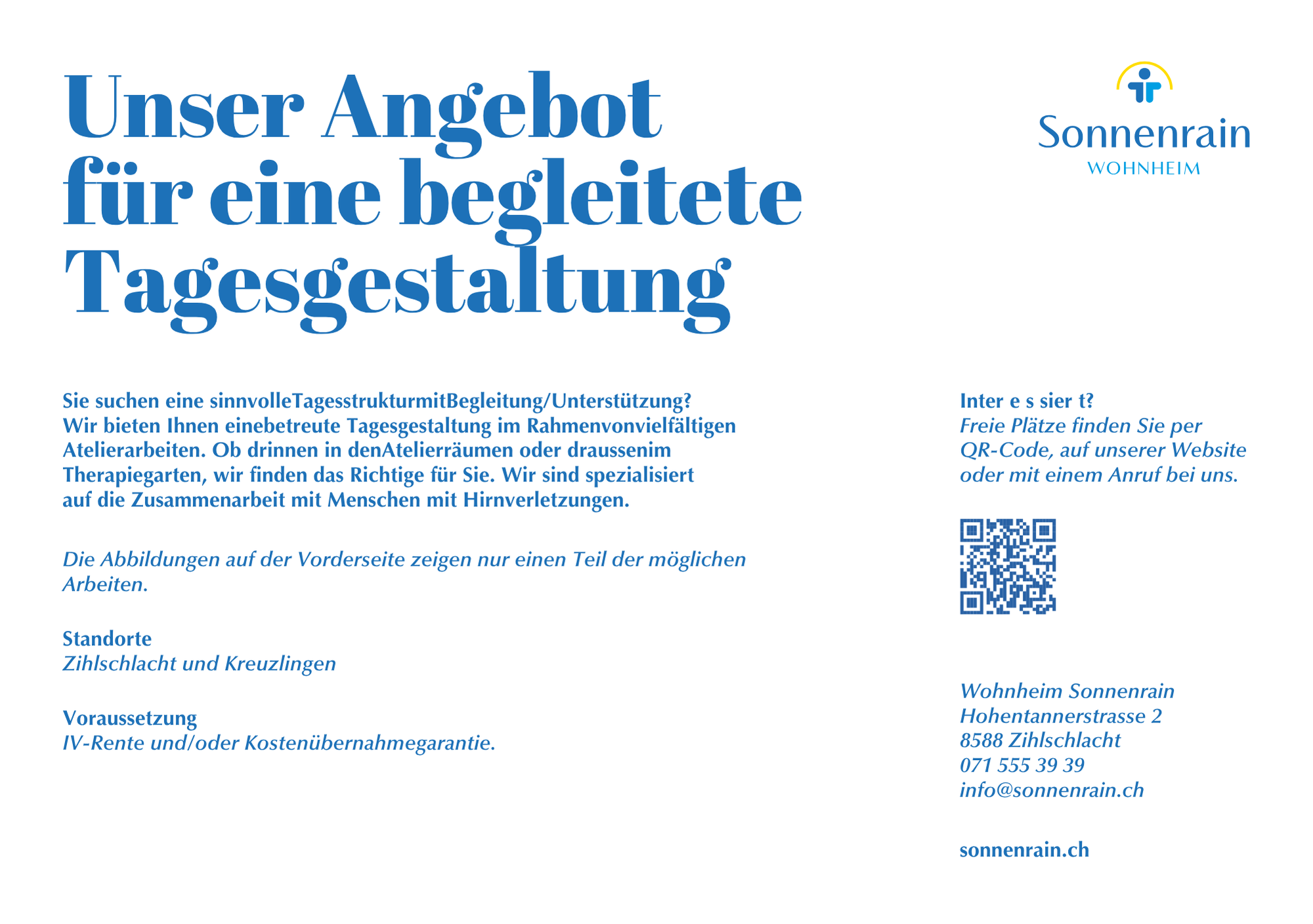 Betreute Tagesgestaltung